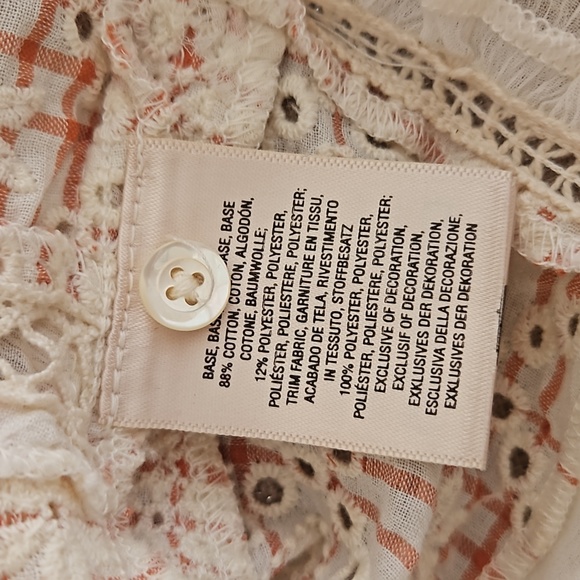 NWT Anthropologie Akemi + Kin Lindy Embroidered Blouse - Picture 11 of 11